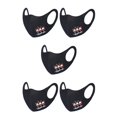thumbnail image 2 of serony Christmas-Themed Cosplay Facial Mask Dustproof Elastic Ear Wearing Face Cover with Filter Type E D 5Set, 2 of 6