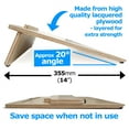thumbnail image 4 of Zieler® Large (A3) Wooden Ergonomic Writing Slope with Grip Mat, 4 of 6
