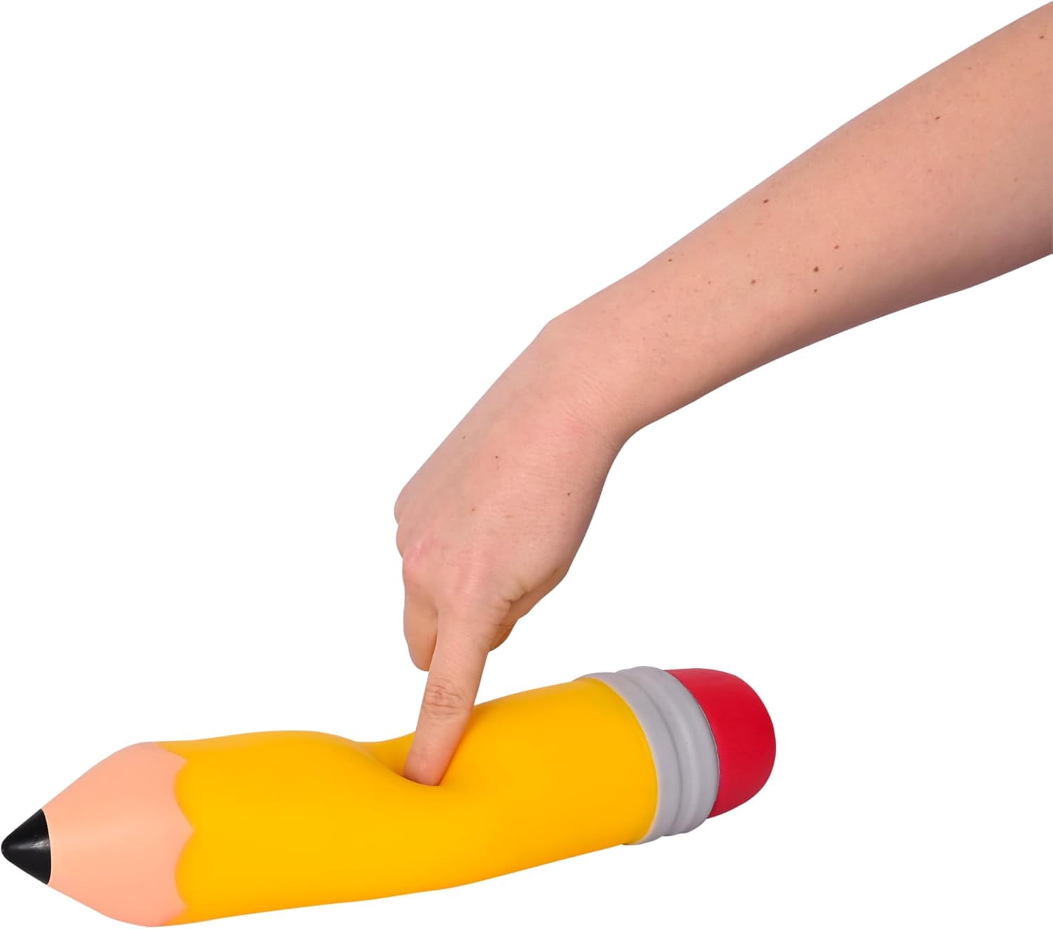 Squeeze Pencil - Ultra-Soft Slow Rising Jumbo Pencil Squishy, Stress Relief Toy for Adults, Focus & Relaxation