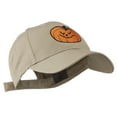thumbnail image 5 of Halloween Evil Jack O Lantern Embroidered Cap - Khaki OSFM, 5 of 5