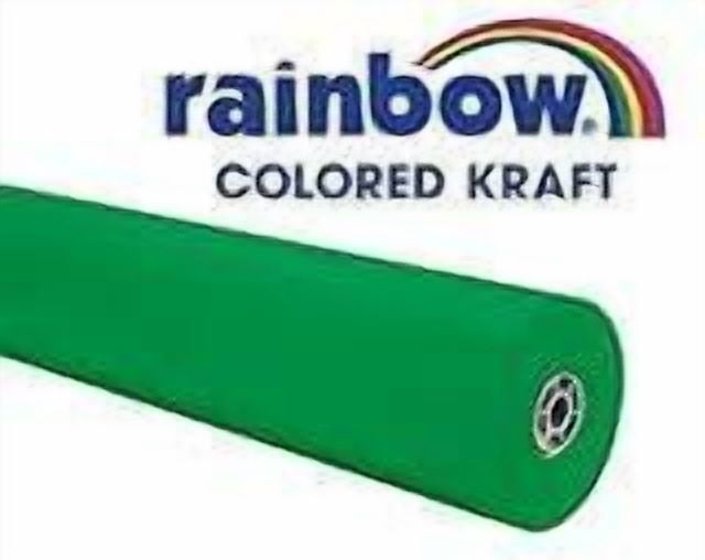 Pacon® Rainbow Colored Kraft Paper Roll, 36" x 100', Brite Green