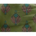 thumbnail image 4 of oneOone Georgette Viscose Fabric Leaves & Floral Block Print Sewing Fabric BTY 42 Inch Wide, 4 of 4