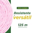thumbnail image 3 of Rafia Fibrilada Rosa TODO PAL CAMPO  Calibre 2, Bobina | 250 GR, 3 of 5
