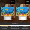 thumbnail image 3 of Kdxio Submarine And Landscape Rectangular Acrylic Night Light Acrylic Sleep Night Light Friend Gifts for Birthday Gifts for Women Teens Boys Girls, 3 of 9