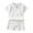 White, variant on ibuvkizy Baby Girl Clothes Toddler Girl Short Clothing Sets,Spring and Summer Toddler Kids Baby Girls Boys Solid Short Sleeved Fashion Rompers,Summer Casual Top Tee Shirts,Gifts for Her