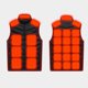 thumbnail image 5 of Chaquetas y abrigos casuales sin mangas con capucha, con USB, inteligentes, con temperatura constante, calefactables, resistentes al viento, de talla grande, para hombre y mujer, invierno 26, 5 of 9