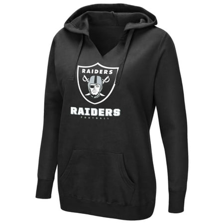 - Women's Majestic Black Oakland Raiders Shape It Up Pullover Hoodie