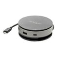 thumbnail image 1 of StarTech.com Adaptateur Multiport USB C, Station d'Accueil Mobile USB 3.1 Gen 2 10Gbps Type-C Mini Dock avec HDMI/DisplayPort 4K 60Hz Ou 1080p VGA, 75W PD Passthrough, Hub USB 3 Ports, GbE - 75W Power Delivery - Station d'Accueil - USB-C 3.1 Gen 2 - HDMI, VGA, DP - 1GbE, 1 of 11