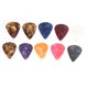 thumbnail image 1 of Muestreador De Púas, Púa De Guitarra Portátil De 3 Grosores Diferentes Para Adolescentes Para El Aula De Música Para El Hogar ANGGREK 10 piezas, 1 of 8