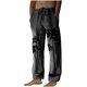 thumbnail image 2 of Pantalones largos para hombre, moda, estampados, casuales, cintura elástica con bolsillo, pantalones deportivos, pantalones de poliéster para hombre., 2 of 4
