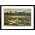 thumbnail image 2 of Art.com Grand Match for the Championship at the Elysian Fields Hoboken New Jersey Photographic Print by Currier & Ives, Black Frame Wall Art, 44" x 32", 2 of 5