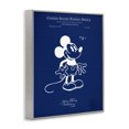 thumbnail image 2 of Stupell Industries Traditional Cartoon Mouse Character Blueprint Gray Framed Giclee Art, 11 x 14, by Karl Hronek, 2 of 7