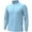 Horizon Blue, variant on NEW Men's Under Armour Golf Playoff 3.0 Heather 1/4 Zip Horizon Blue XL