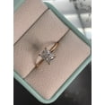 thumbnail image 3 of solitaire jewels 2.5CT Radiant Hidden Halo Moissanite Engagement Ring For Women, 10K Rose Gold, 3 of 5