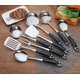 thumbnail image 3 of Juego de utensilios de cocina de 8 piezas, colador de espátula de utensilios de cocina de acero inoxidable, 11 Feliz Sencillez, 3 of 4