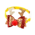 thumbnail image 1 of Pet Collar Adjustable Quick Release Exquisite Pattern Shiny Visual Effect Bite-resistant Dress Up Christmas Cat Dog Collar Pet Neck Strap with Mini Bell Pet Supplies, 1 of 10