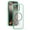 Green, variant on TECH CIRCLE For iPhone 16e Clear Phone Case 6.1" 2025 Model with Magnetic Ring, Compatible with MagSafe Accessories, Hard Transparent Back, Slim Lightweiht Protective Cover For Women Men, Gold