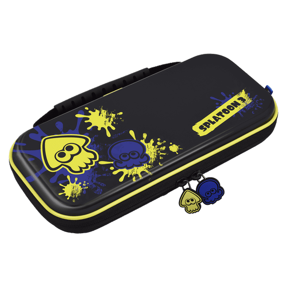 HORI Nintendo Switch, Nintendo Switch OLED, and Nintendo Switch Lite Premium Video Game Vault Case - Splatoon 3 Edition
