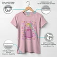 thumbnail image 3 of Girl's Nintendo Princess Peach Girls Rule  Graphic Tee Light Pink Small, 3 of 9