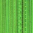 thumbnail image 1 of Ahgly Company Indoor Square Abstract Green Modern Area Rugs, 4' Square, 1 of 4
