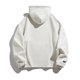 thumbnail image 4 of Gibobby Sudaderas con capucha para hombre estilo retro estampado occidental casual otoño e invierno con cordón(Blanco,G), 4 of 5