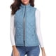 thumbnail image 3 of Chaleco de mujer con cuello alto Chalecos Chaleco acolchado Chaqueta ligera sin mangas con bolsillos con cremallera (L), 3 of 5
