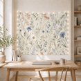 thumbnail image 5 of Wildflower Meadow Botanical Illustration, Serene Watercolor for Nature Lovers, Botanical Wall Art, Housewarming Gift, Tapestry Wall Hanging for Bedroom and Living Room, 5 of 7