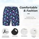 thumbnail image 3 of Fotbe Skull flower tie dye Traje de Baño para Hombre – Shorts de Natación de Secado Rápido con Forro y Bolsillos-3X-Large, 3 of 6