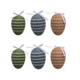 thumbnail image 2 of Easter Hanging Eggs 6Pcs 2.36inch Colorful Plastic Easter Egg Hanging Ornaments Spring Easter Tree Ornaments for DIY Crafts Easter Tree Basket Home Decor Party Favors Supplies Easter Gifts, 2 of 8