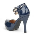 thumbnail image 3 of Dream Pairs Women's Classy Mary Jane Double Ankle Strap Almond Toe High Heel Dress Shoes Office-02, 3 of 3