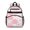 Pioneer Flower Floral Print Pattern-2, variant on Pioneer Flower Floral Print Pattern Backpack for School, Cute School Bag with Adjustable Shoulder Straps and Padded Back, 15.25"x11.5"x5.25"