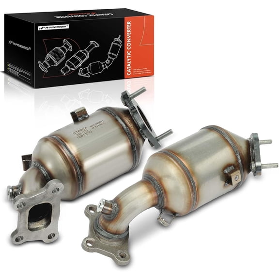 A-Premium Front Left and Right Catalytic Converter Kit Direct-Fit Compatible with Cadillac, Chevy & GMC - XT5 2017-2023, XT6 2020-2023, Blazer 2019-2023, Acadia 2017-2023 - V6 3.6L - E.P.A. Compliant