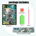 thumbnail image 7 of Diamond Painting Kit Notebook, Little Elephant DIY Art Craft Kit, A5 Perfect Creative Gift, Diamond Decoration, Suitable for Painting, Writing, and Notebook Use, 7 of 7