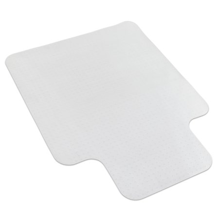 UPC: 0713012040574 | Mount-It! 35.5×47 Rectangular Studded Office Chair Mat for Carpet Clear PVC MI-7817