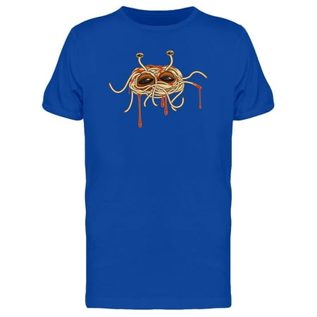 Flying Spaghetti Monster Emblem - Cool Flying Spaghetti Monster Tee Men's -Image by Shutterstock