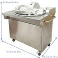 thumbnail image 2 of PreAsion Full-automatic High-speed 24L Meat Vegetable Prep Food Processor Food Chopper Processor 110V, 2 of 18