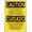 Warning Sign 3, variant on Warning Sign - Private Land No Public Right of Way, Aluminum Rust-Proof Security Sign for Private Farms, Rural Properties, Restricted Lands, 12X8inch