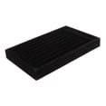 thumbnail image 2 of Caja de Bandeja de exhibición de tenedor organizador de terciopelo Negro Sunnimix Bandeja de terciopelo para joyería, 2 of 7