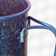 thumbnail image 4 of Taza de titanio reutilizable Cola para acampar vajilla con asa doblada Azul oscuro, 4 of 8