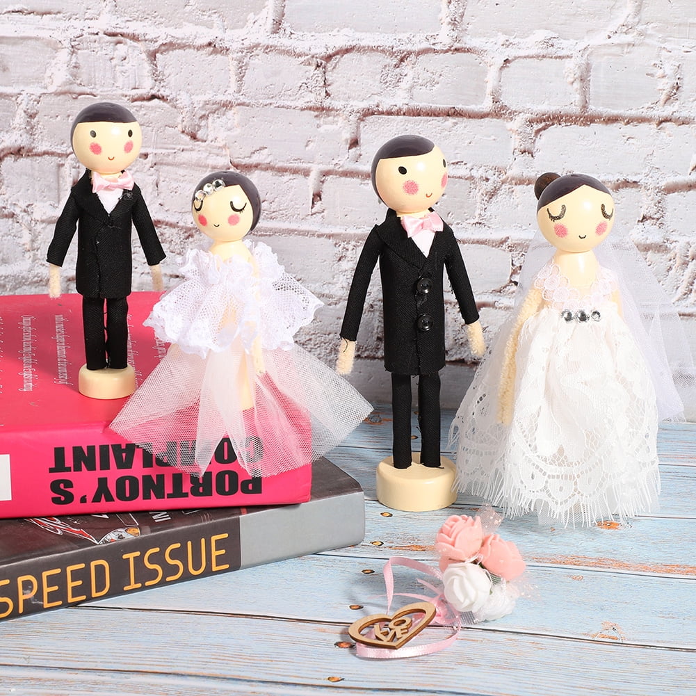 Dollhouse Family Set, Family Dollhouse Set, Mini Size Vintage