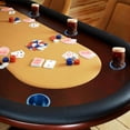 thumbnail image 6 of GSE Games & Sports Expert Jumbo Aluminum Cup Holder, Drop-in Drink Table Cup Carries for Casino Poker Table, Boat, RV Car, Truck (Blue - 10 Pack), 6 of 7