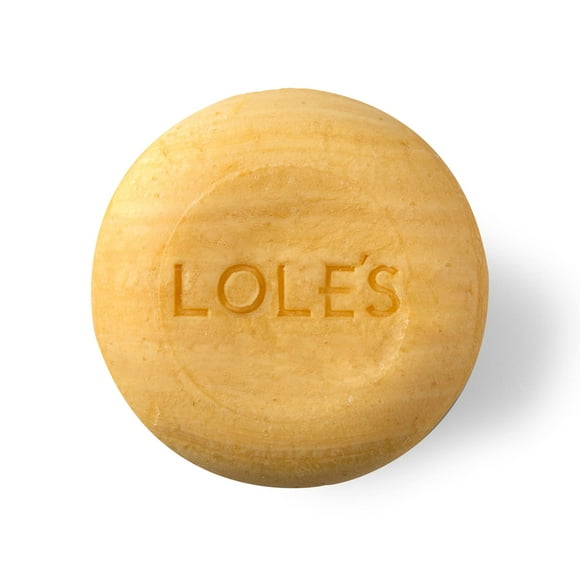 LOLE'S Shampoo Bar with Conditioner for Hair, Jojoba Oil for Itchy Scalp and Dandruff, 99% Natural Origin, 100g