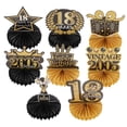 thumbnail image 3 of 1 Ensemble Centre de Table en Nid d'Abeille pour Fête Fournitures d'Anniversaire, 3 of 9