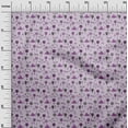 thumbnail image 3 of oneOone Cotton Poplin Purple Fabric Kids Craft Projects Decor Fabric Printed By The Yard 56 Inch Wide, 3 of 5
