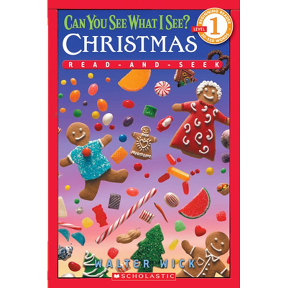 Pre-Owned Can You See What I See? Christmas (Scholastic Reader, Level 1): Read-And-Seek (Paperback) 0545078873 9780545078870