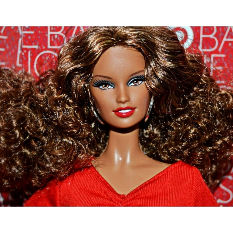 Egypten tackle Tilstand Barbie Basics African American Doll Model No. 02 Collection Red Black Label  2011 - Walmart.com