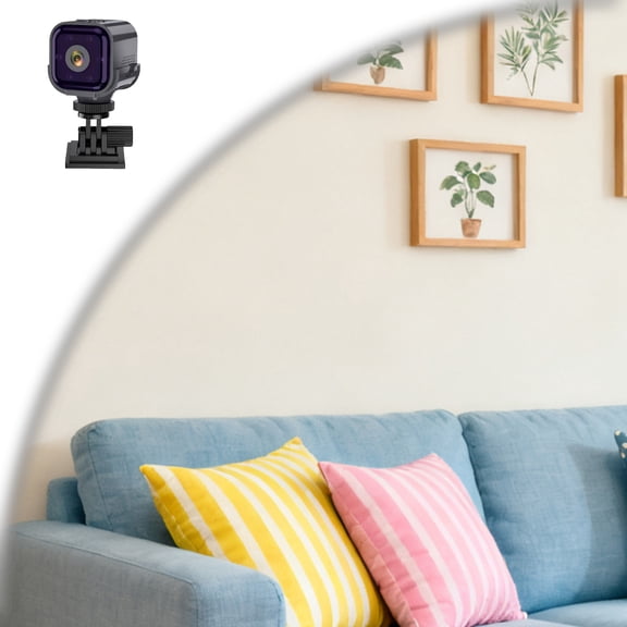 Guardhouse Camera, Guard House Security Camera, 1080P HD Magnetic Mini Wireless WiFi Cameras, Motion Detection and Night Vision for Home/Office