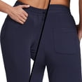 thumbnail image 4 of FEDTOSING Women's Sweatpants Cotton Jogger Female Drawstring with Pockets Navy Blue,up to 2XL, 4 of 6