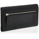 thumbnail image 2 of Organizador tipo cartera Timberland de piel RFID negra para mujer, 2 of 5