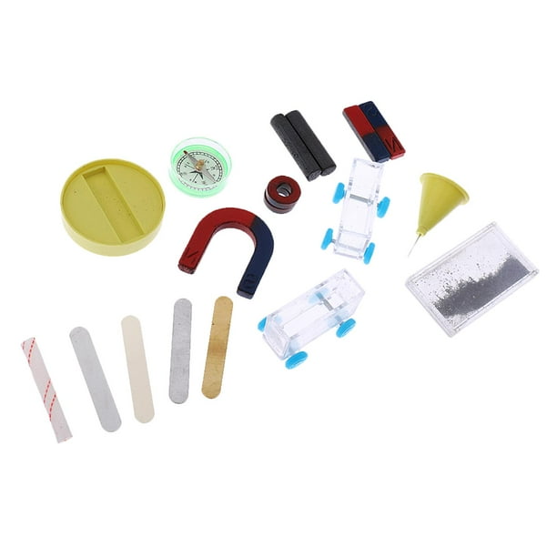 Kits de Imán de de Ciencia para Niños Material de Enseñanza Escolar 11x3.5x14.5cm